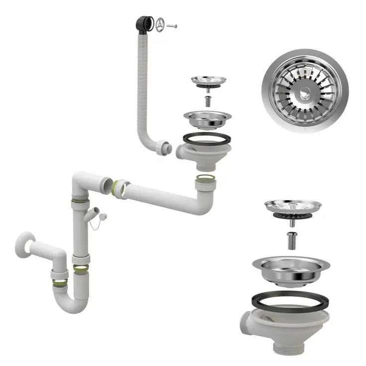 Oppvaskkum i Granitt med Kran 40x50 Tilgjengelig i 6 Farger