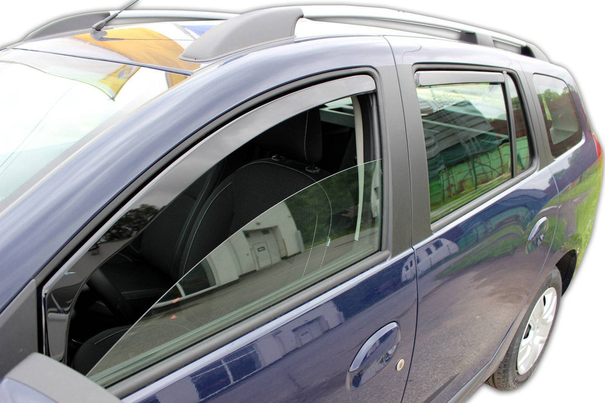 Heko vindavviser til Dacia LOGAN MCV II 5-dørs 2013→ sett 4 stk. – PMMA Plexi
