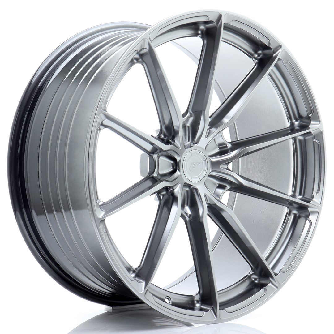 Felg JR Wheels JR37 21x10,5" Hyper Black – sett forfra