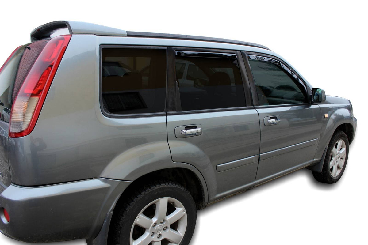 Vindavviser Nissan X-Trail I (T30) / sett 4 stk. (2000-2007) – PMMA Plexi - nærbilde