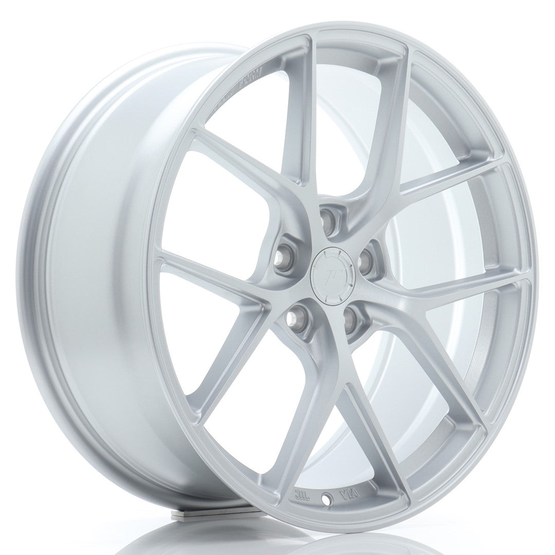 Felg JR Wheels SL01 19x8,5" Silver – sett forfra