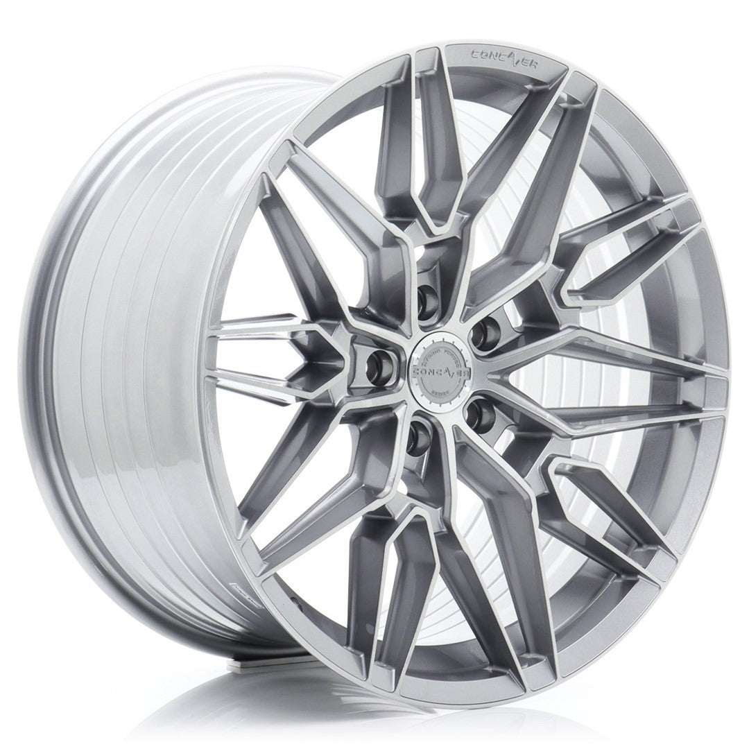Felg Concaver CVR6 19x9,5" Brushed Titanium – sett forfra