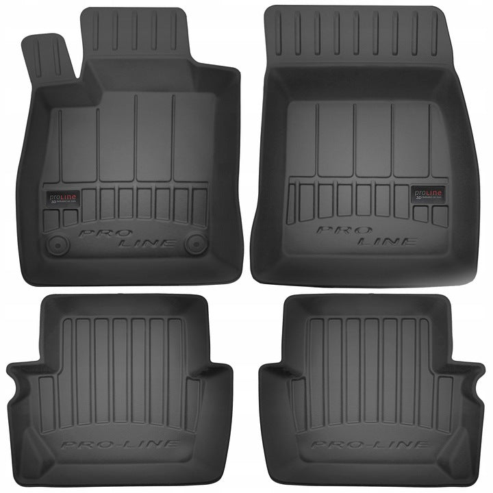 Frogum 3D Premium gulvmatter til Hyundai i10 III (2019–) – svart TPE med høy sidekant, sett med 3 stk.