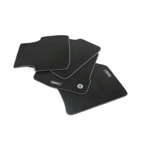 VAG OEM stoffmatter til Seat Leon IV (KL) – satin svart farge