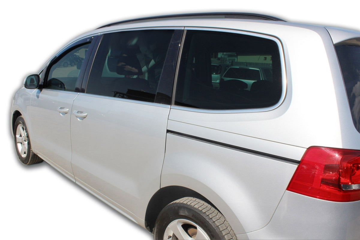 Vindavviser Vw Sharan II (2010-2022) – PMMA Plexi - detaljer