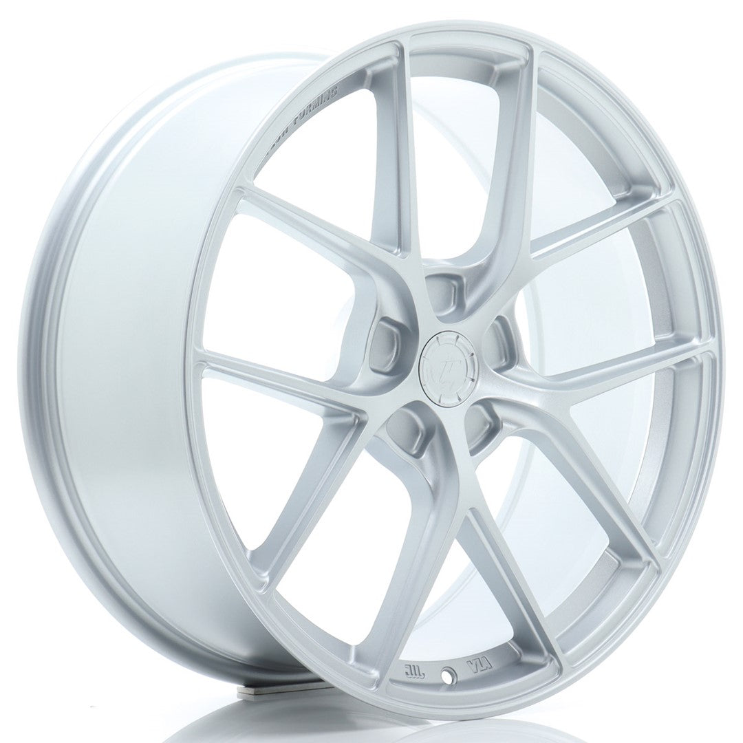Felg JR Wheels SL01 20x8,5" Silver – sett forfra