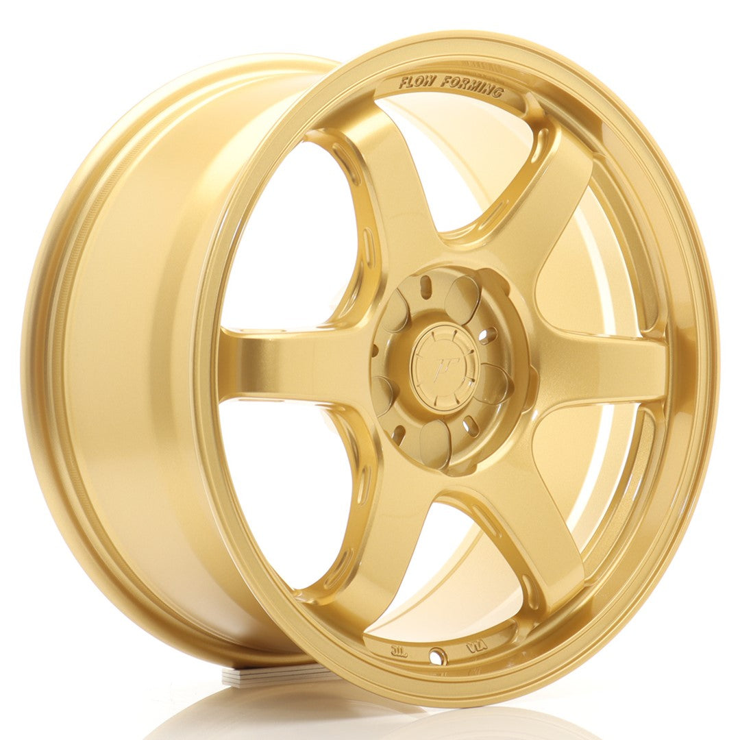 Felg JR Wheels SL03 17x8" Gold – sett forfra