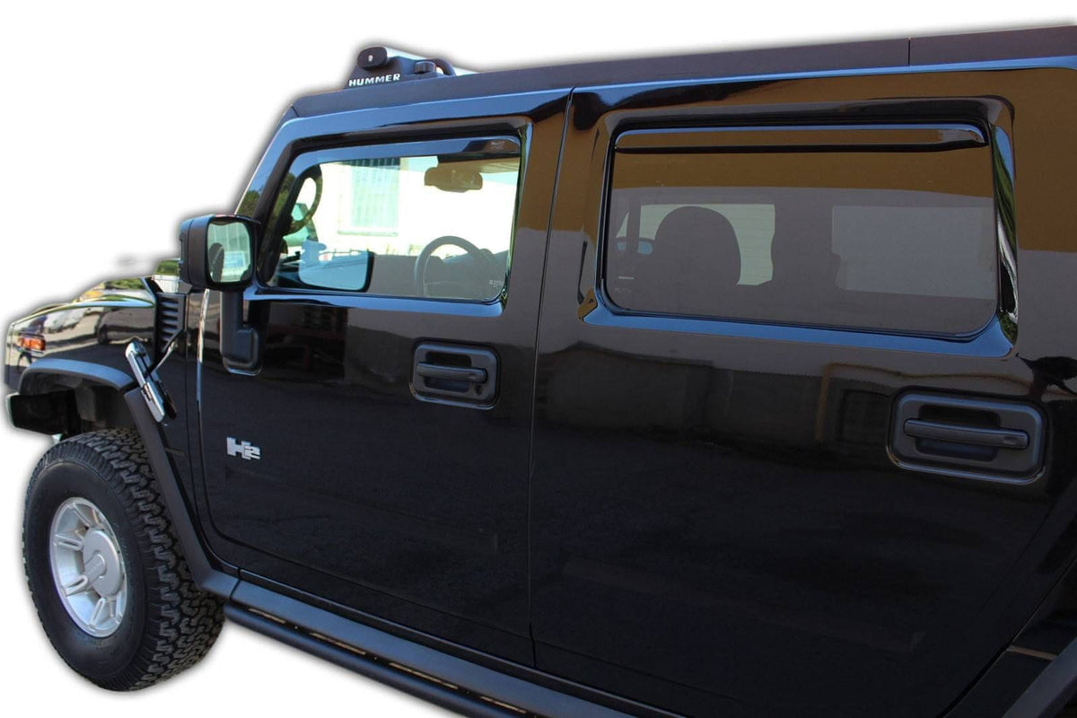 Vindavviser Hummer H2 (2002-2009) – PMMA Plexi - detaljer