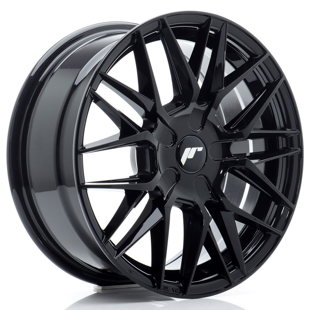 Felg JR Wheels JR28 16x7" Black – sett forfra