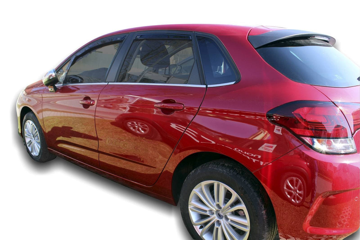 Vindavviser Citroen C4 II 5-dørs (2010-2017) – PMMA Plexi - nærbilde
