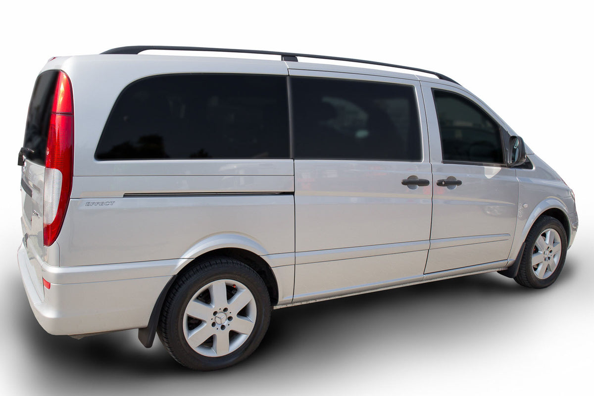 Ven-Tuning skvettlapp til Mercedes Vito (W639) / Viano (W639) Facelift – svart ABS