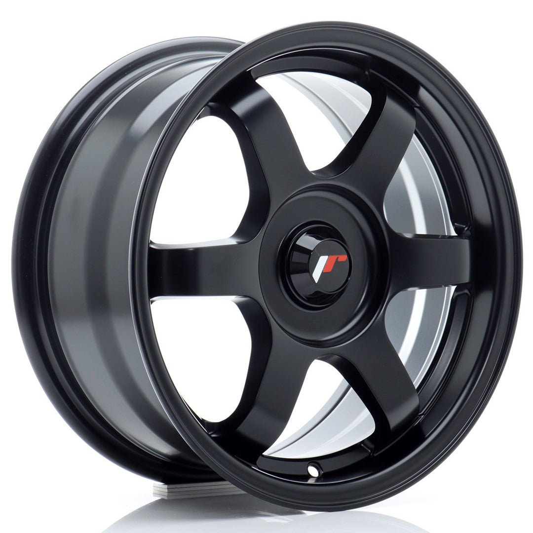 Felg JR Wheels JR3 15x7" Black – sett forfra