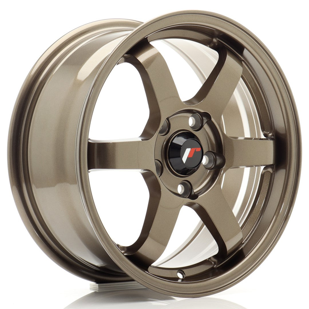Felg JR Wheels JR3 16x7" Bronze – sett forfra