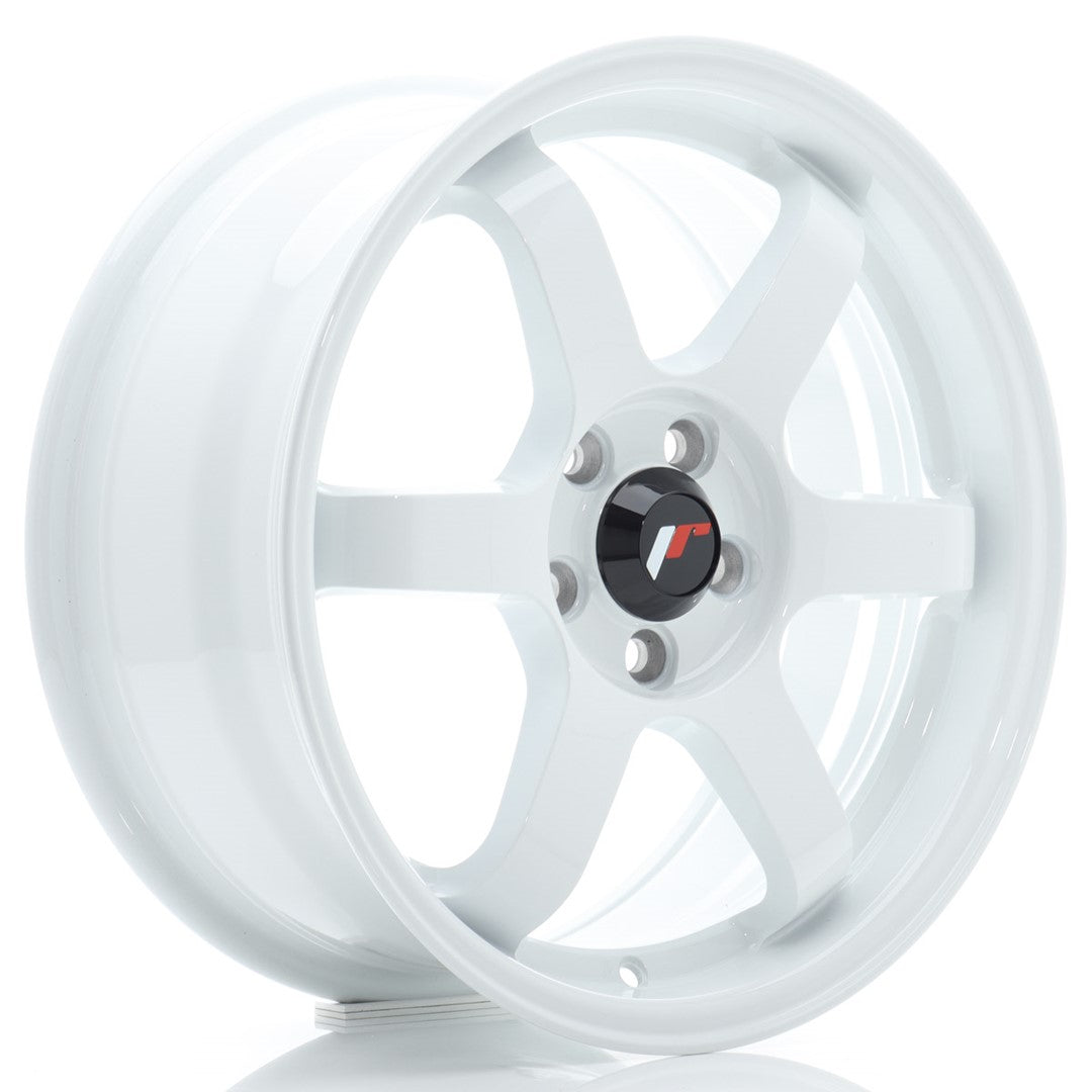 Felg JR Wheels JR3 16x7" White – sett forfra
