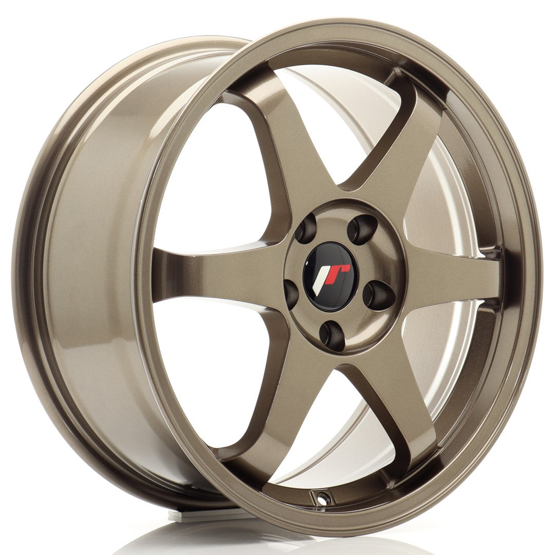 Felg JR Wheels JR3 18x8" Bronze – sett forfra