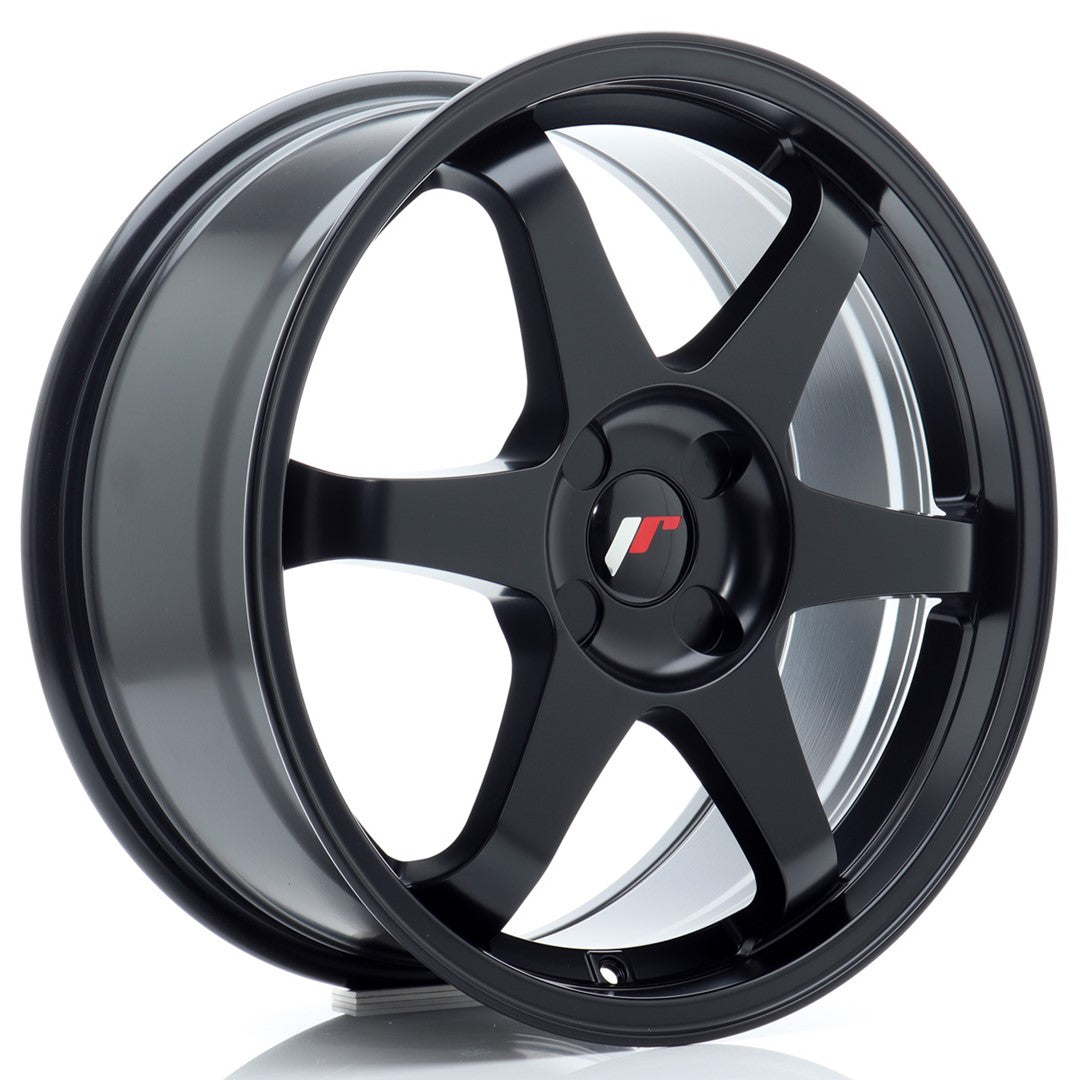Felg JR Wheels JR3 18x8" Black – sett forfra