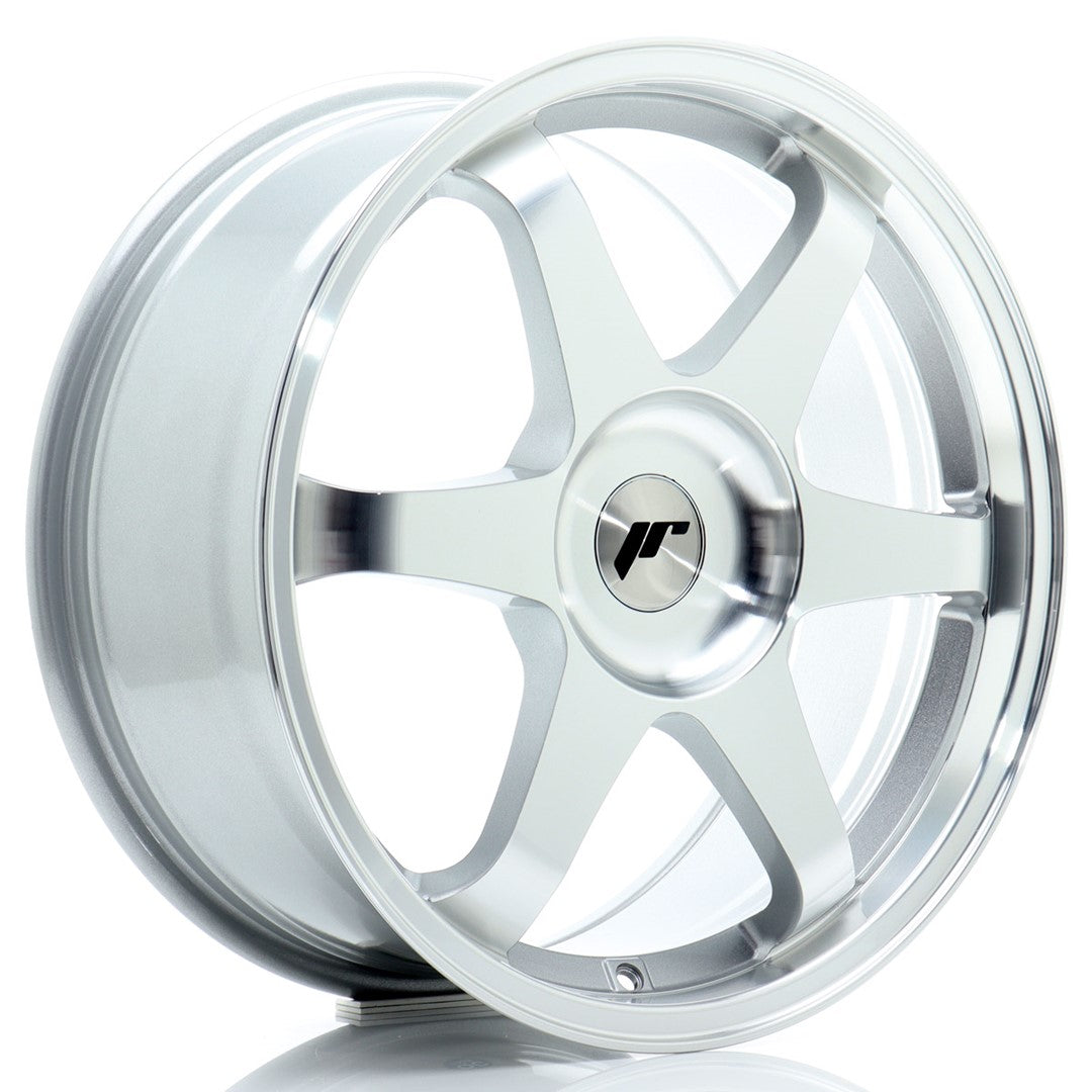Felg JR Wheels JR3 18x8" Silver – sett forfra
