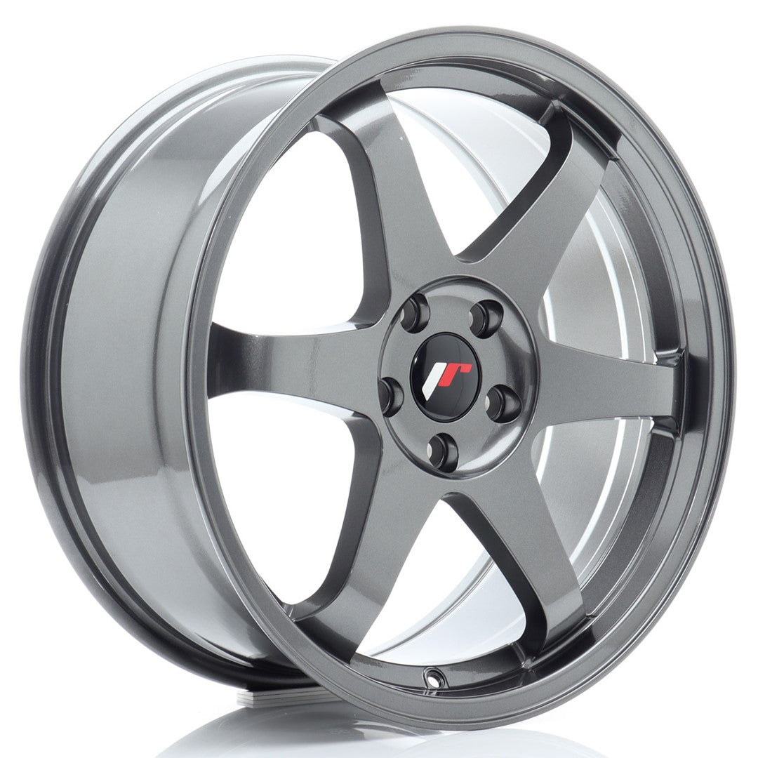 Felg JR Wheels JR3 19x8,5" Gun metal – sett forfra