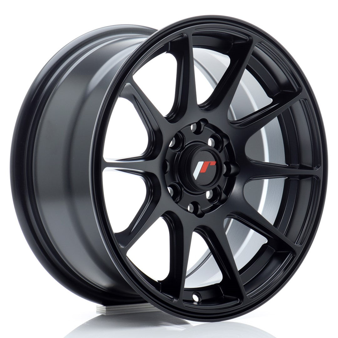 Felg JR Wheels JR11 15x7" Black – sett forfra