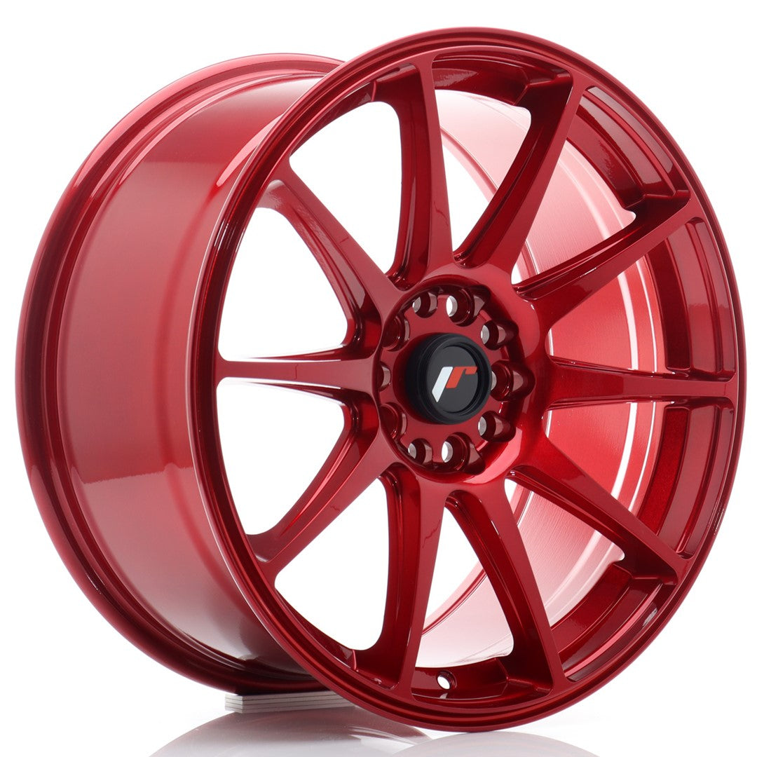 Felg JR Wheels JR11 18x8,5" Red – sett forfra