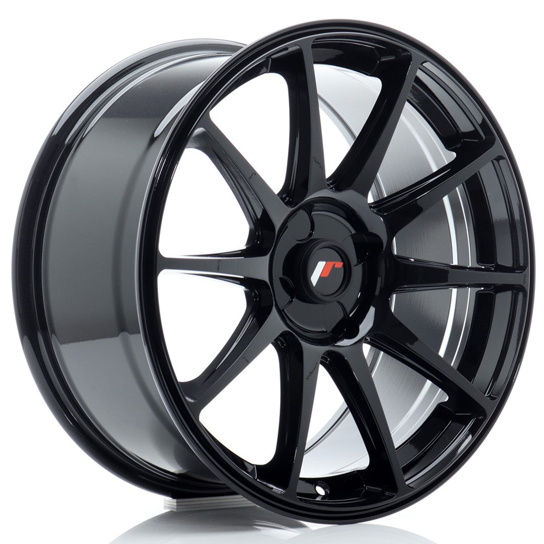 Felg JR Wheels JR11 18x8,5" Black – sett forfra