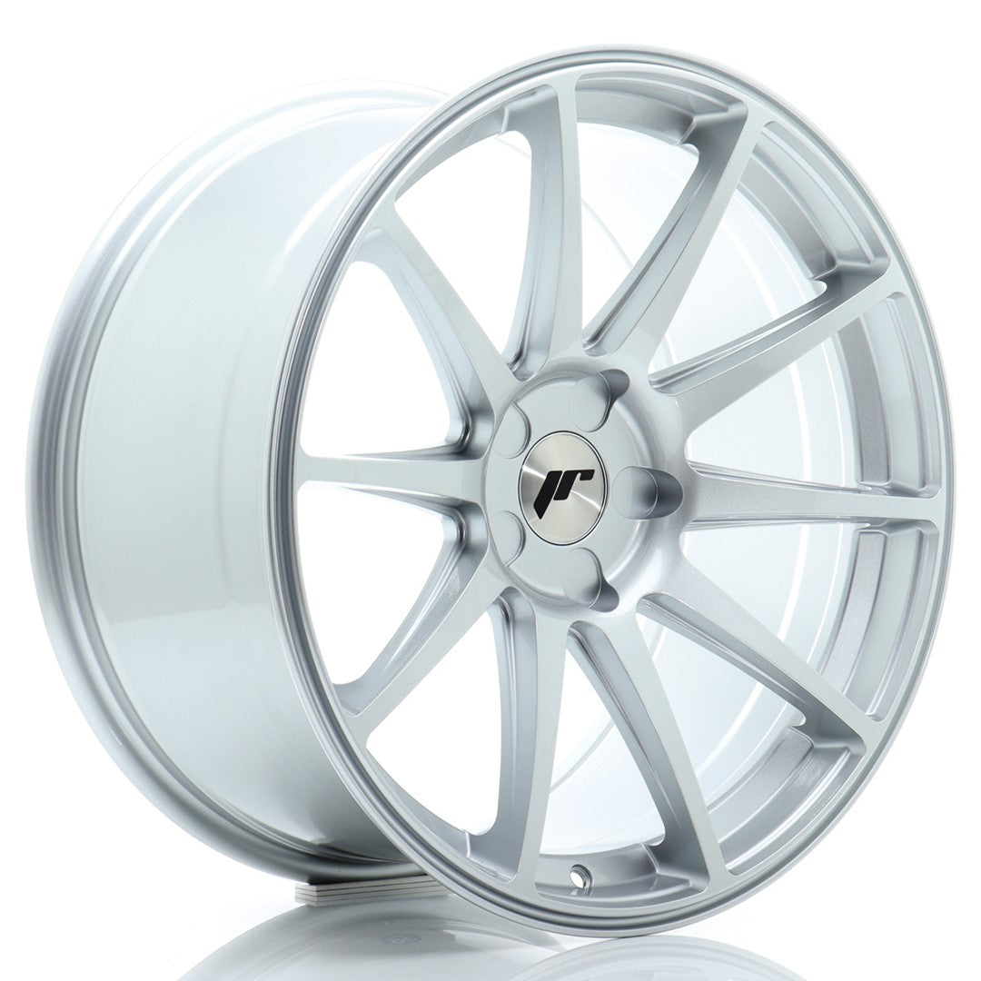 Felg JR Wheels JR11 19x9,5" Silver – sett forfra