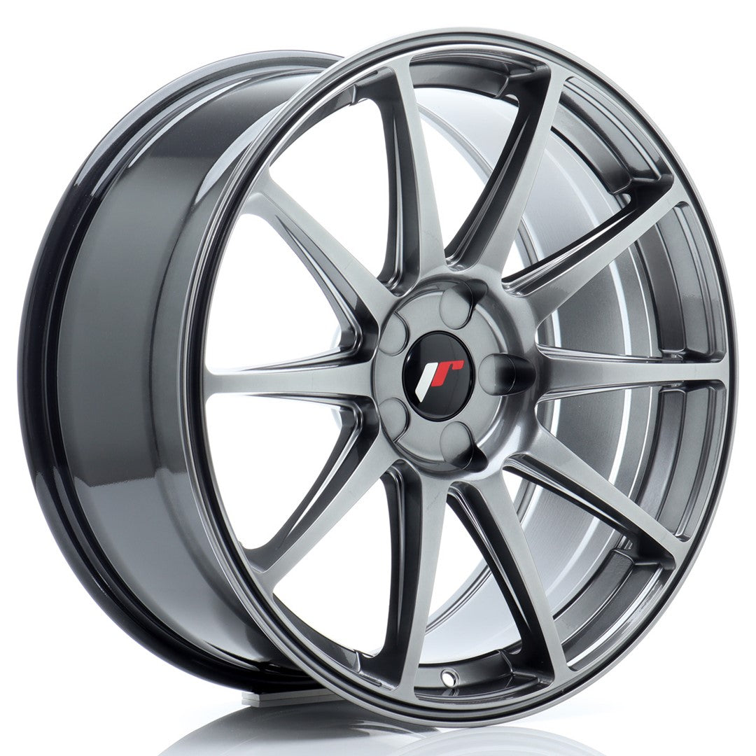 Felg JR Wheels JR11 19x8,5" Hyper Black – sett forfra