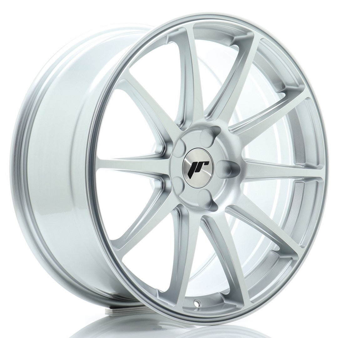 Felg JR Wheels JR11 19x8,5" Silver – sett forfra