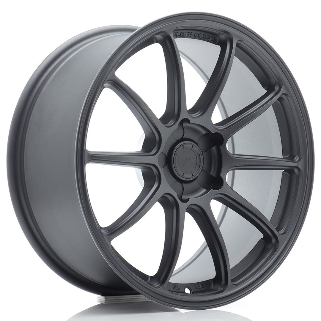 Felg JR Wheels SL04 18x8" Gun metal – sett forfra