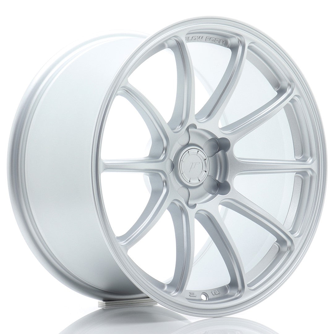 Felg JR Wheels SL04 18x9,5" Silver – sett forfra