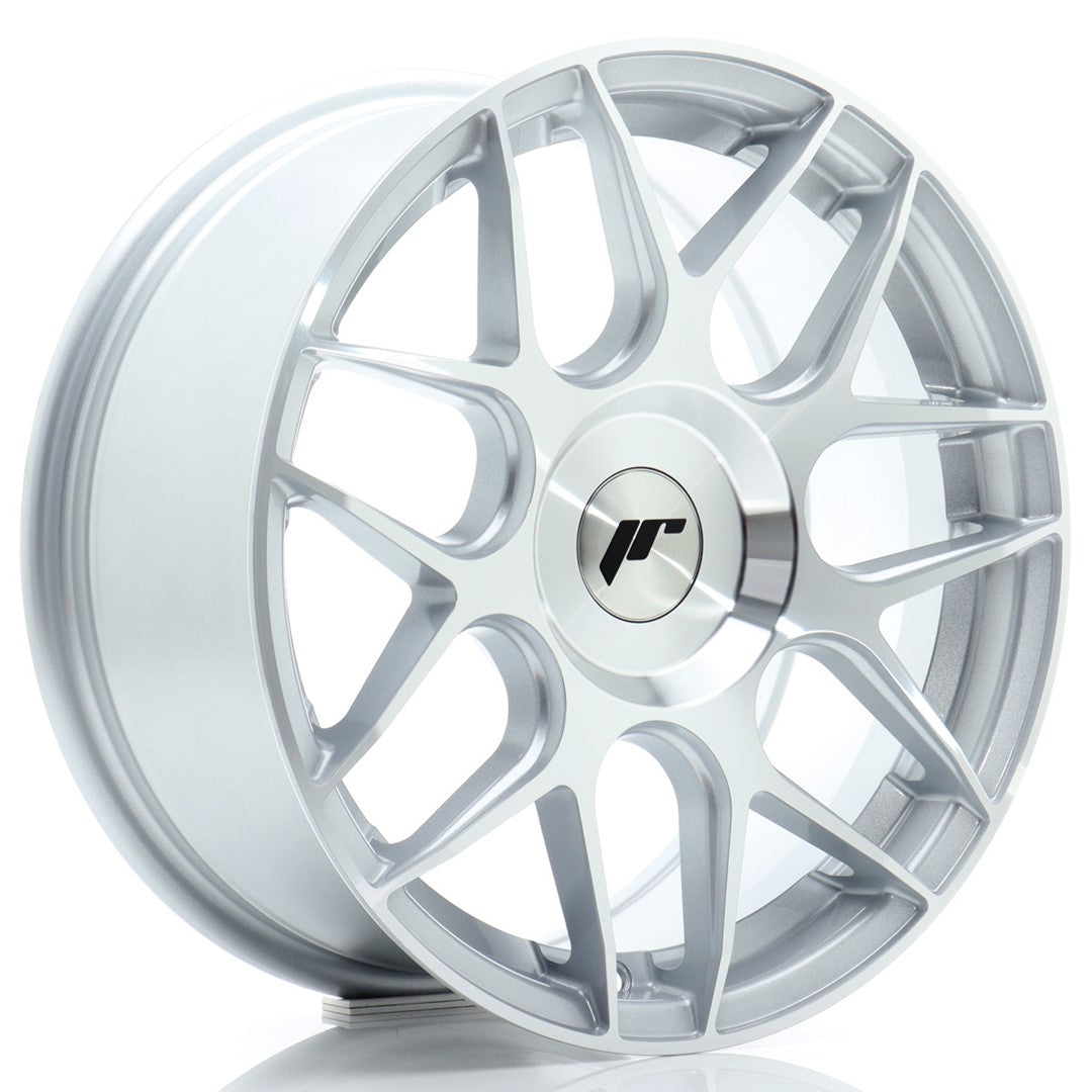 Felg JR Wheels JR18 16x7" Silver – sett forfra