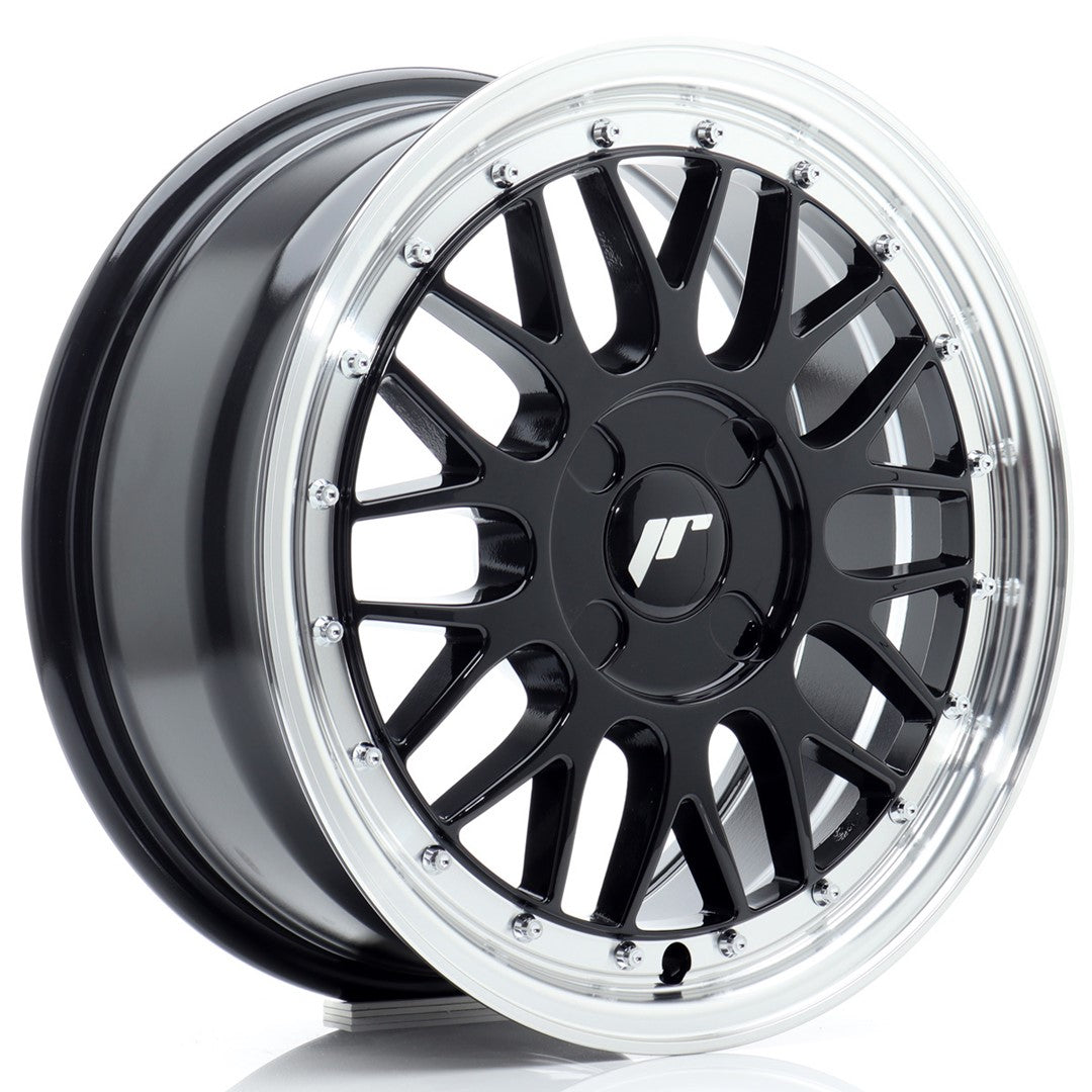 Felg JR Wheels JR23 16x7" Black – sett forfra