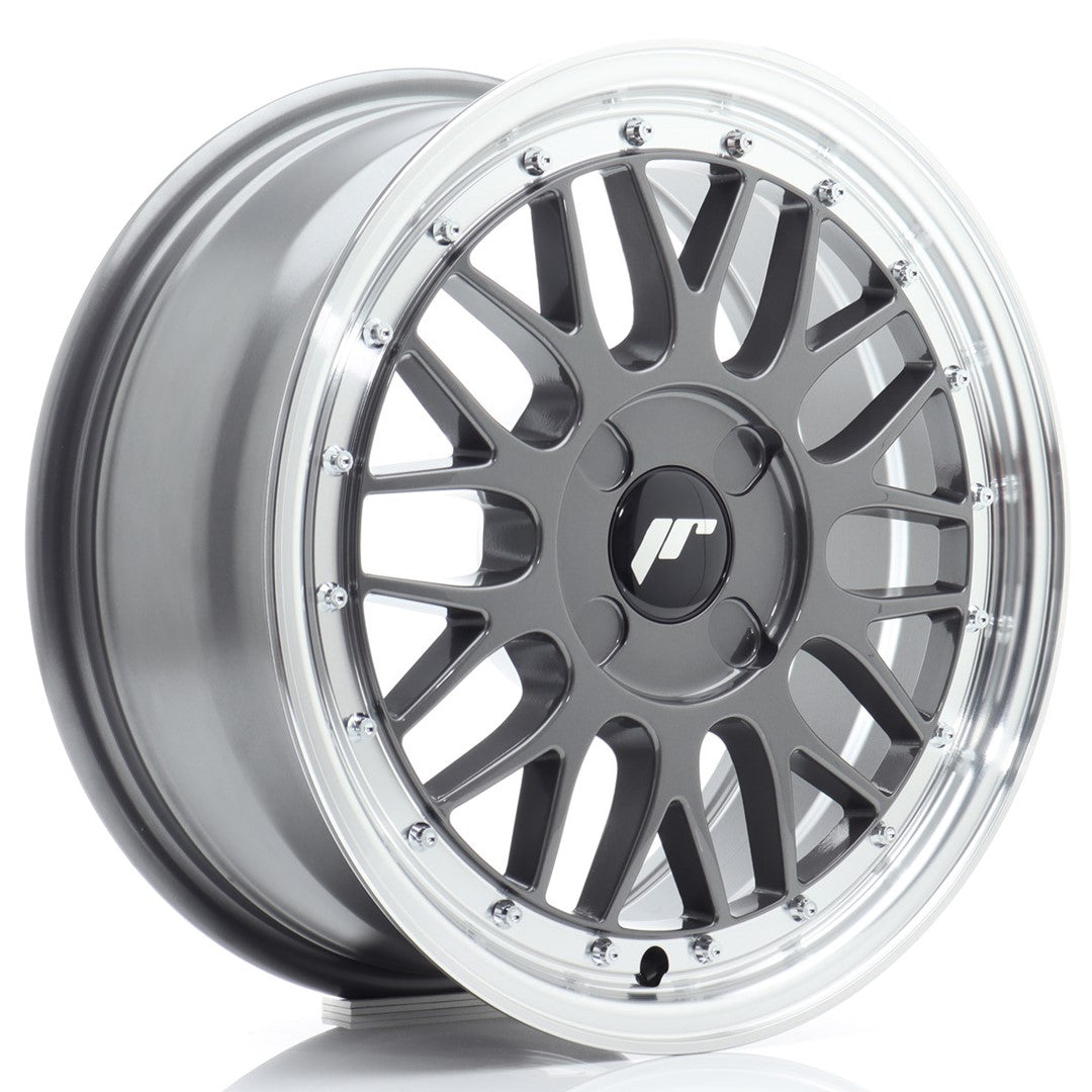 Felg JR Wheels JR23 16x7" Hyper Gray – sett forfra