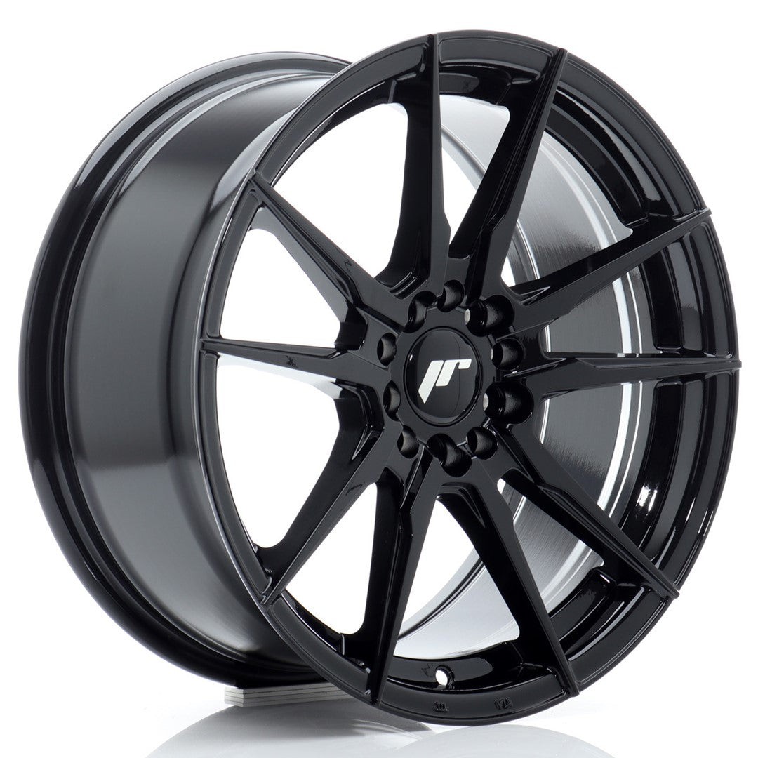 Felg JR Wheels JR21 17x8" Black – sett forfra