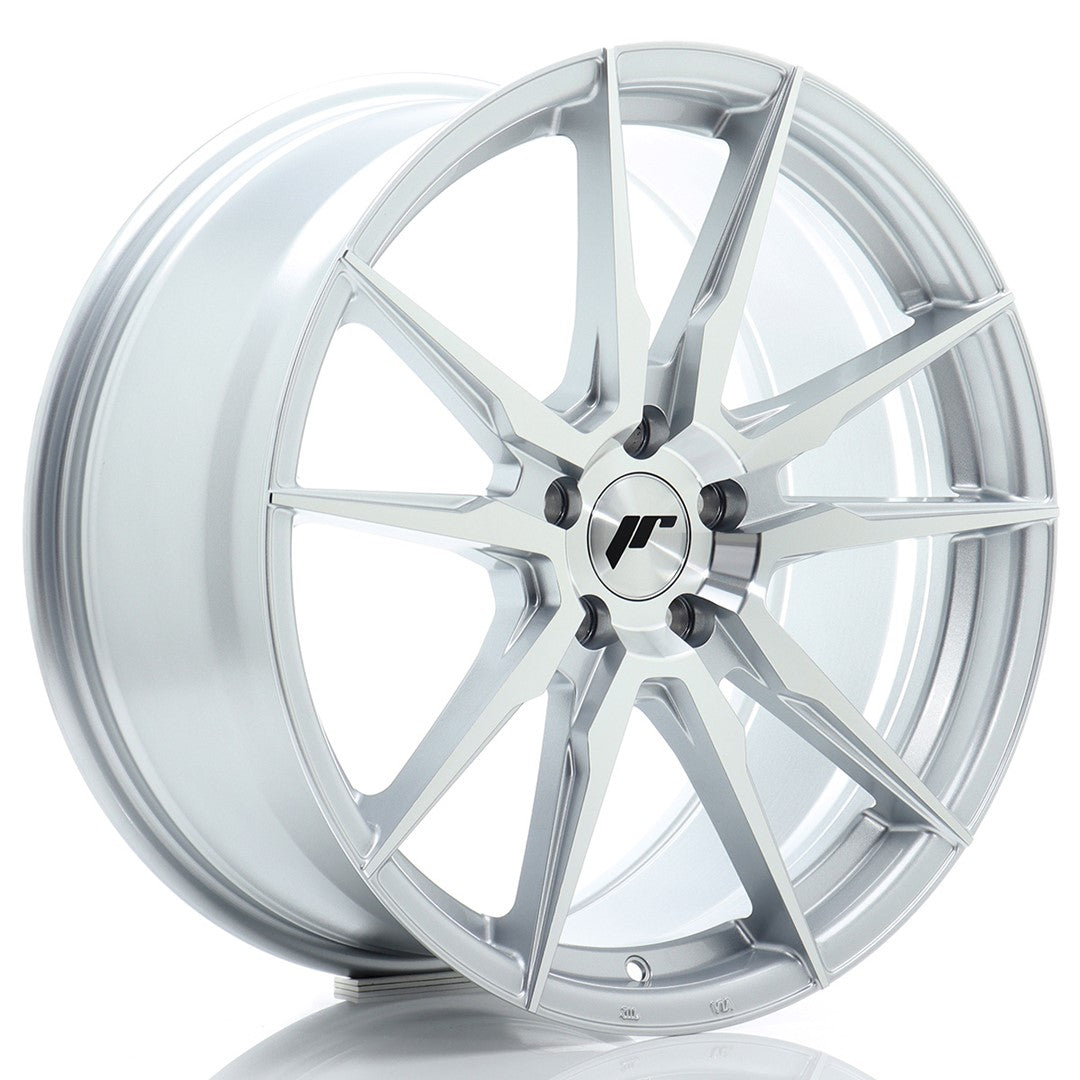 Felg JR Wheels JR21 19x8,5" Silver – sett forfra
