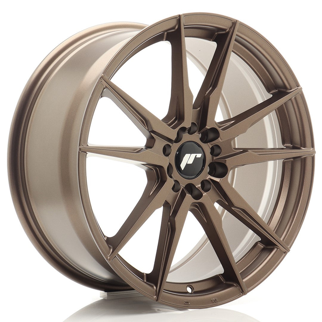 Felg JR Wheels JR21 19x8,5" Bronze – sett forfra