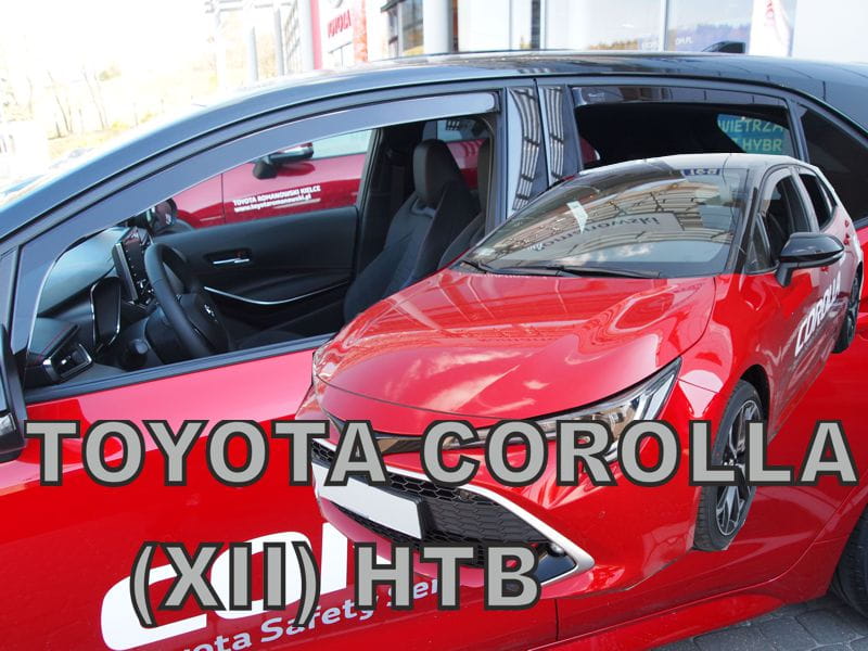 Heko vindavviser til Toyota Corolla XII Hatchback – PMMA Plexi material