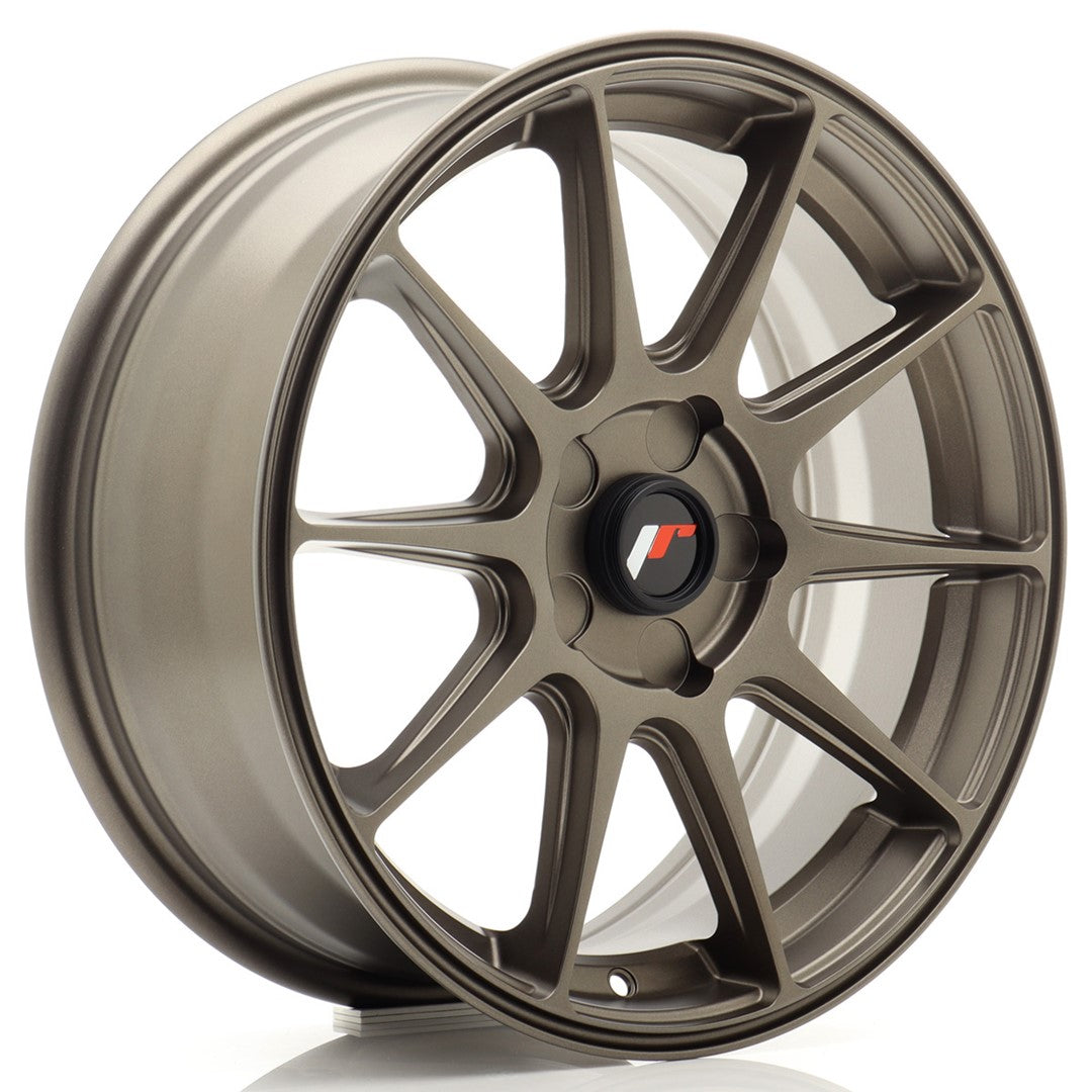 Felg JR Wheels JR11 17x7" Bronze – sett forfra
