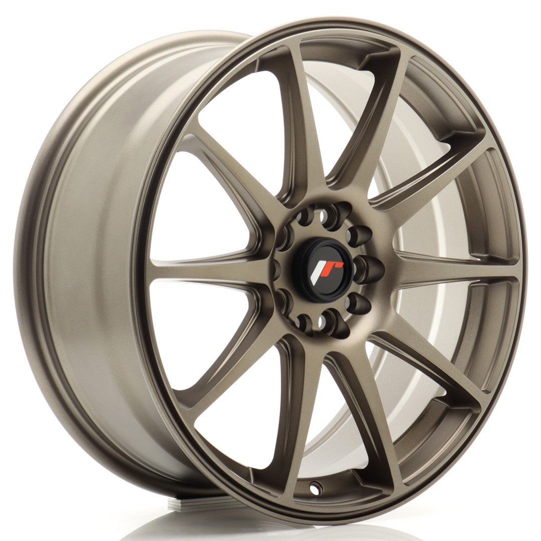 Felg JR Wheels JR11 18x7,5" Bronze – sett forfra