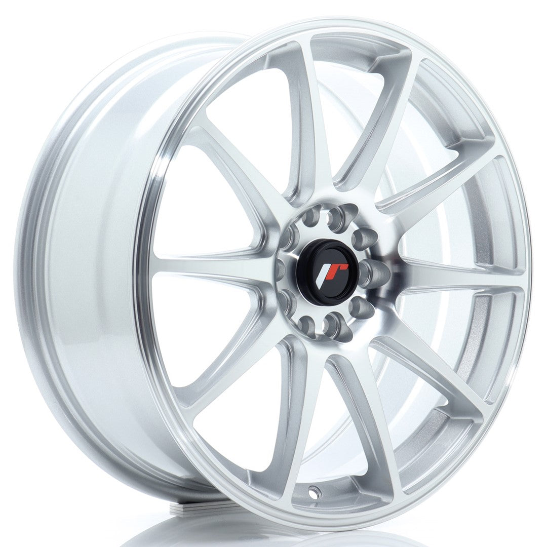 Felg JR Wheels JR11 18x7,5" Silver – sett forfra