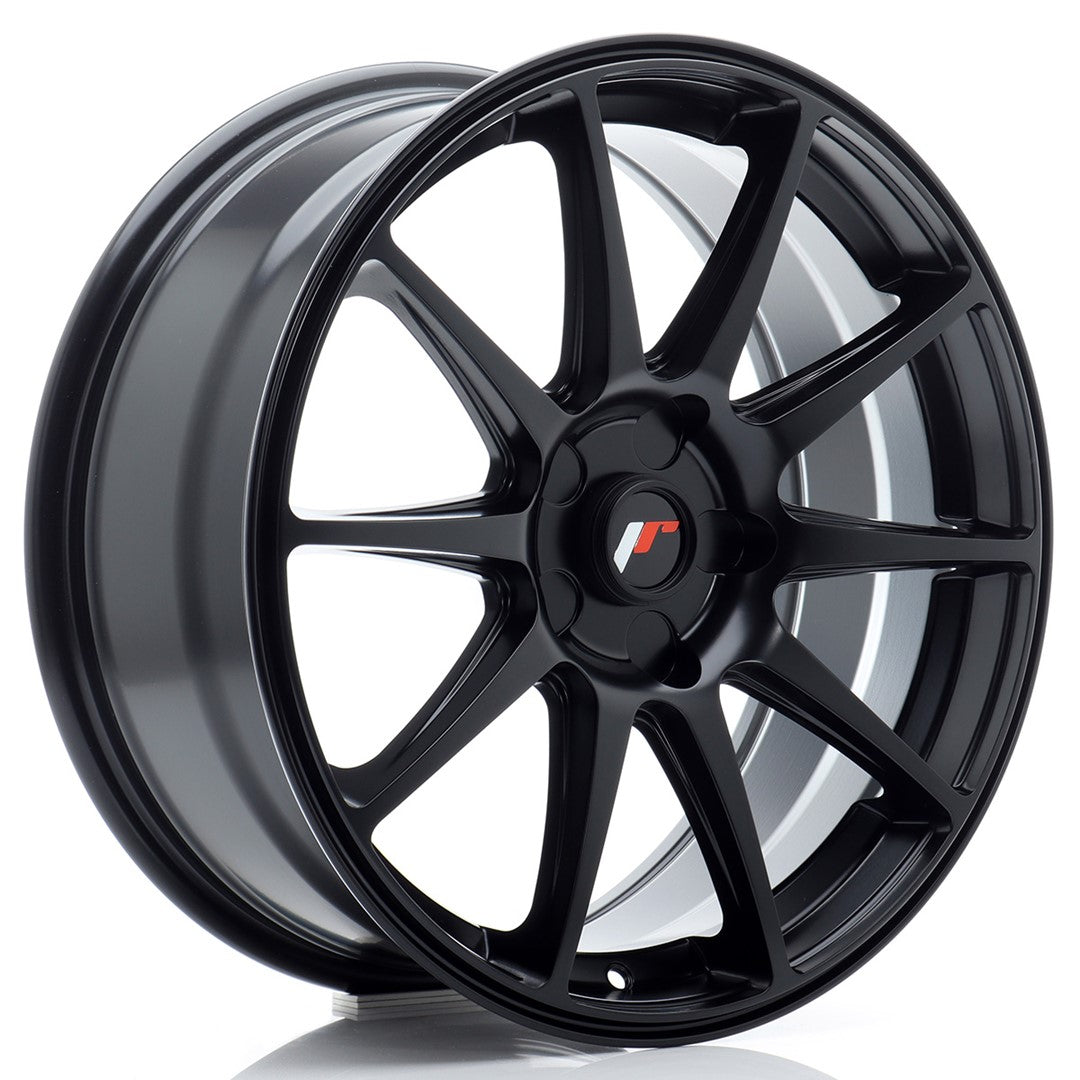 Felg JR Wheels JR11 18x7,5" Black – sett forfra