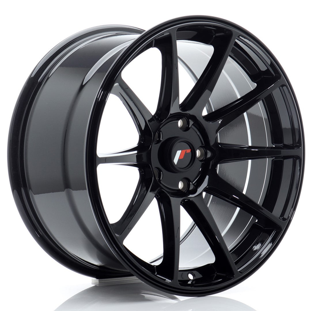 Felg JR Wheels JR11 18x9,5" Black – sett forfra