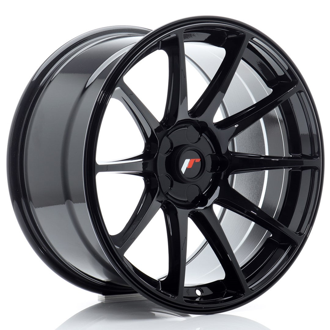Felg JR Wheels JR11 18x9,5" Black – sett forfra