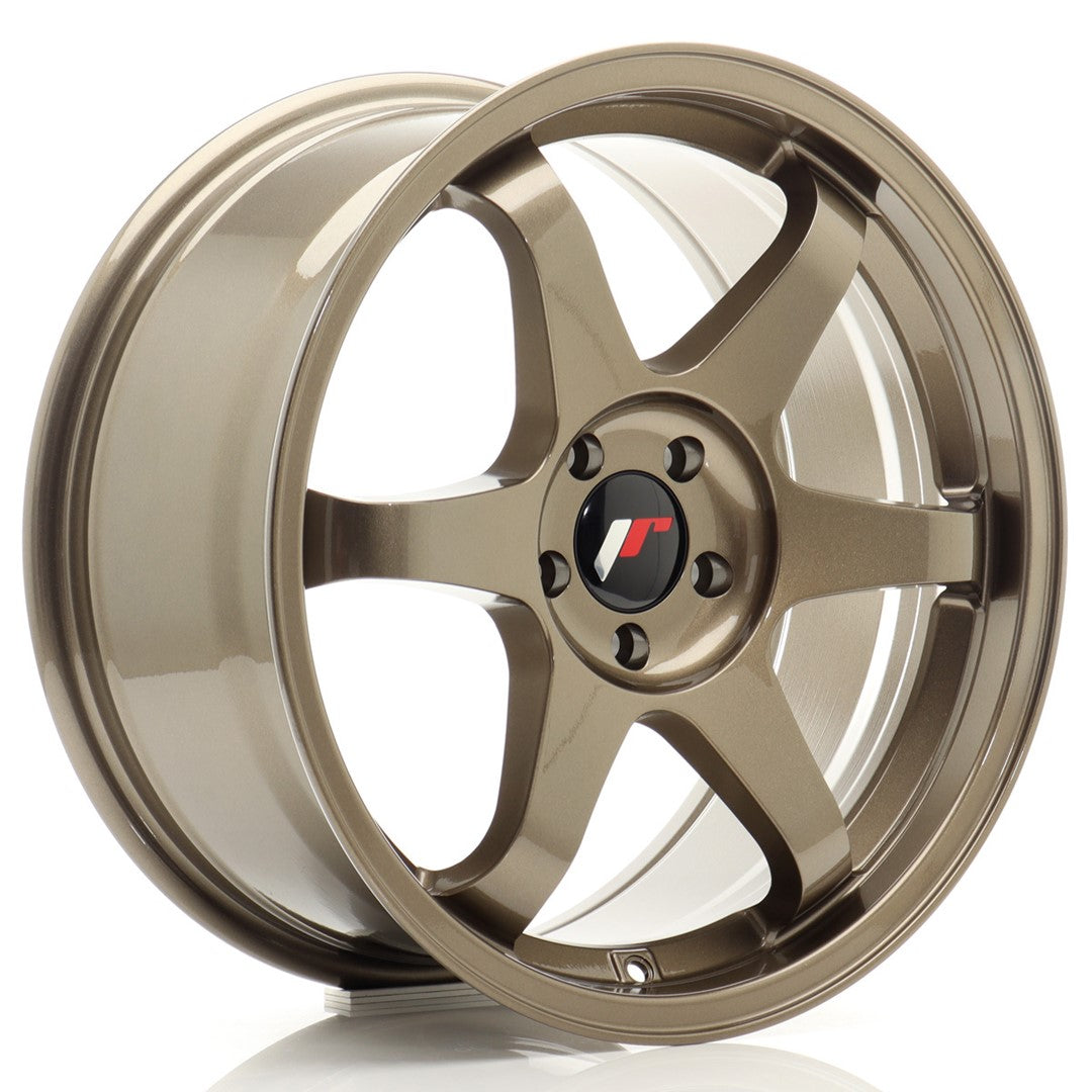 Felg JR Wheels JR3 17x8" Bronze – sett forfra