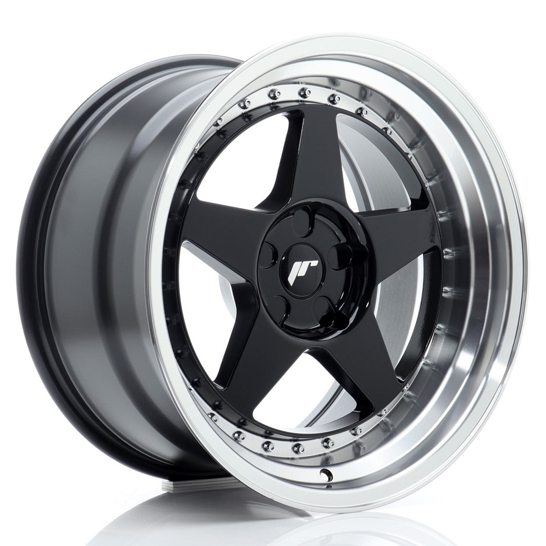Felg JR Wheels JR6 18x10,5" Black – sett forfra