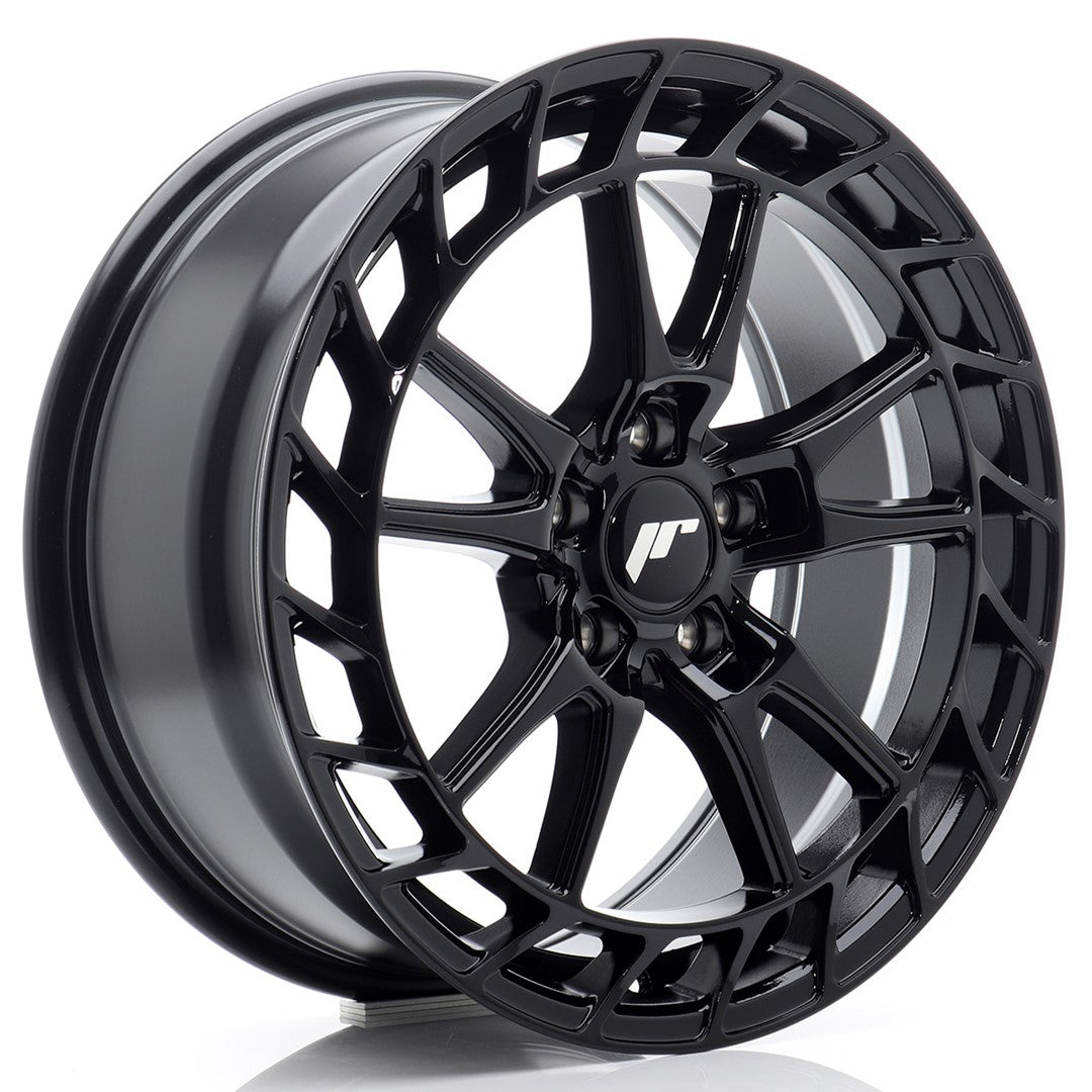 Felg JR Wheels JR45 18x8" Black – sett forfra