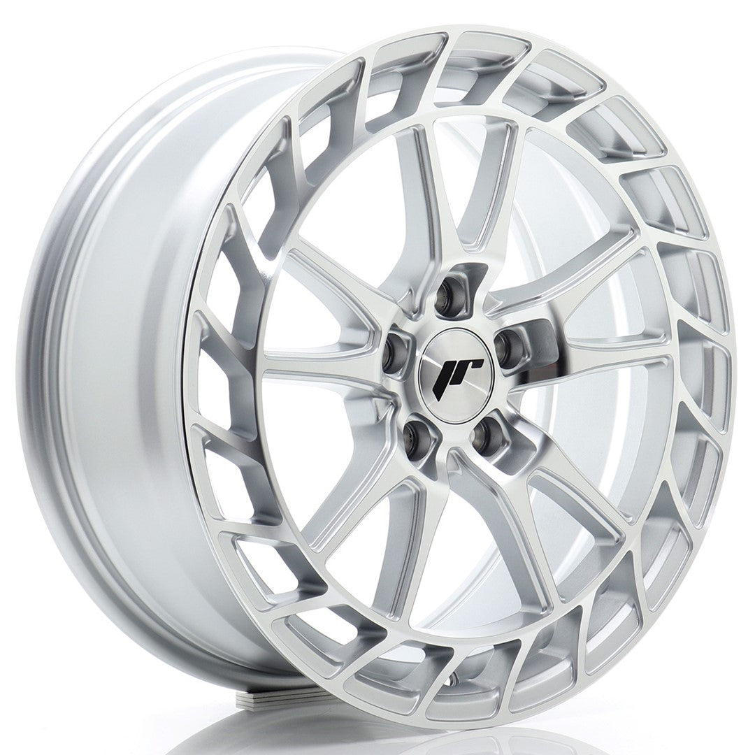 Felg JR Wheels JR45 18x8" Silver – sett forfra