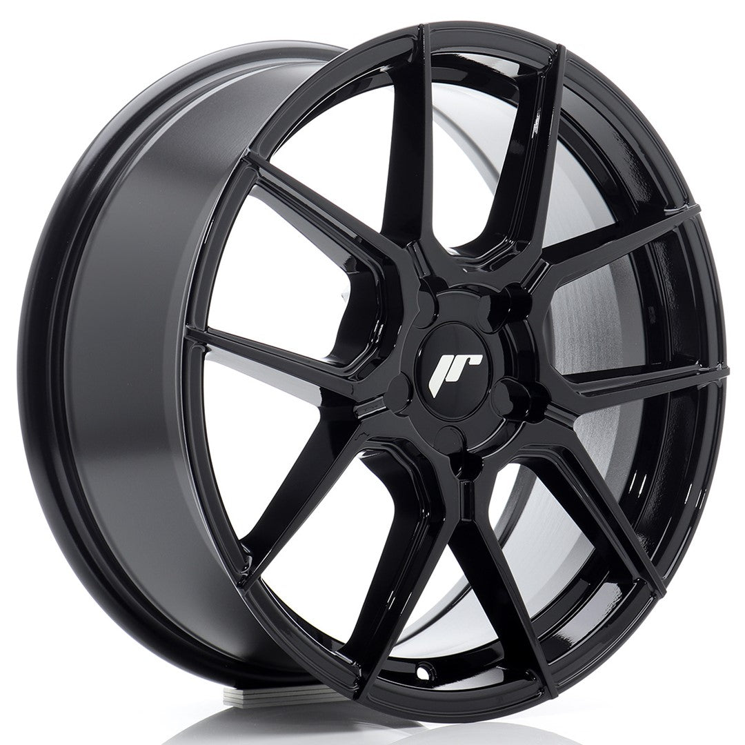 Felg JR Wheels JR30 17x7" Black – sett forfra