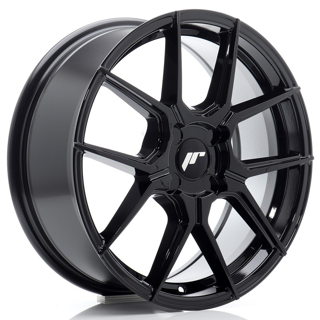 Felg JR Wheels JR30 17x7" Black – sett forfra
