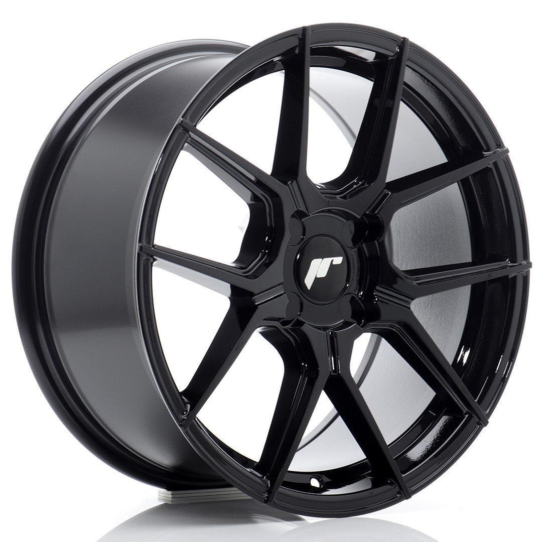 Felg JR Wheels JR30 17x8" Black – sett forfra